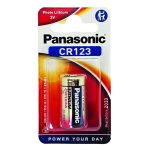 Baterija Panasonic CR123