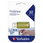 USB memorija Verbatim PinStripe 32GB zelena