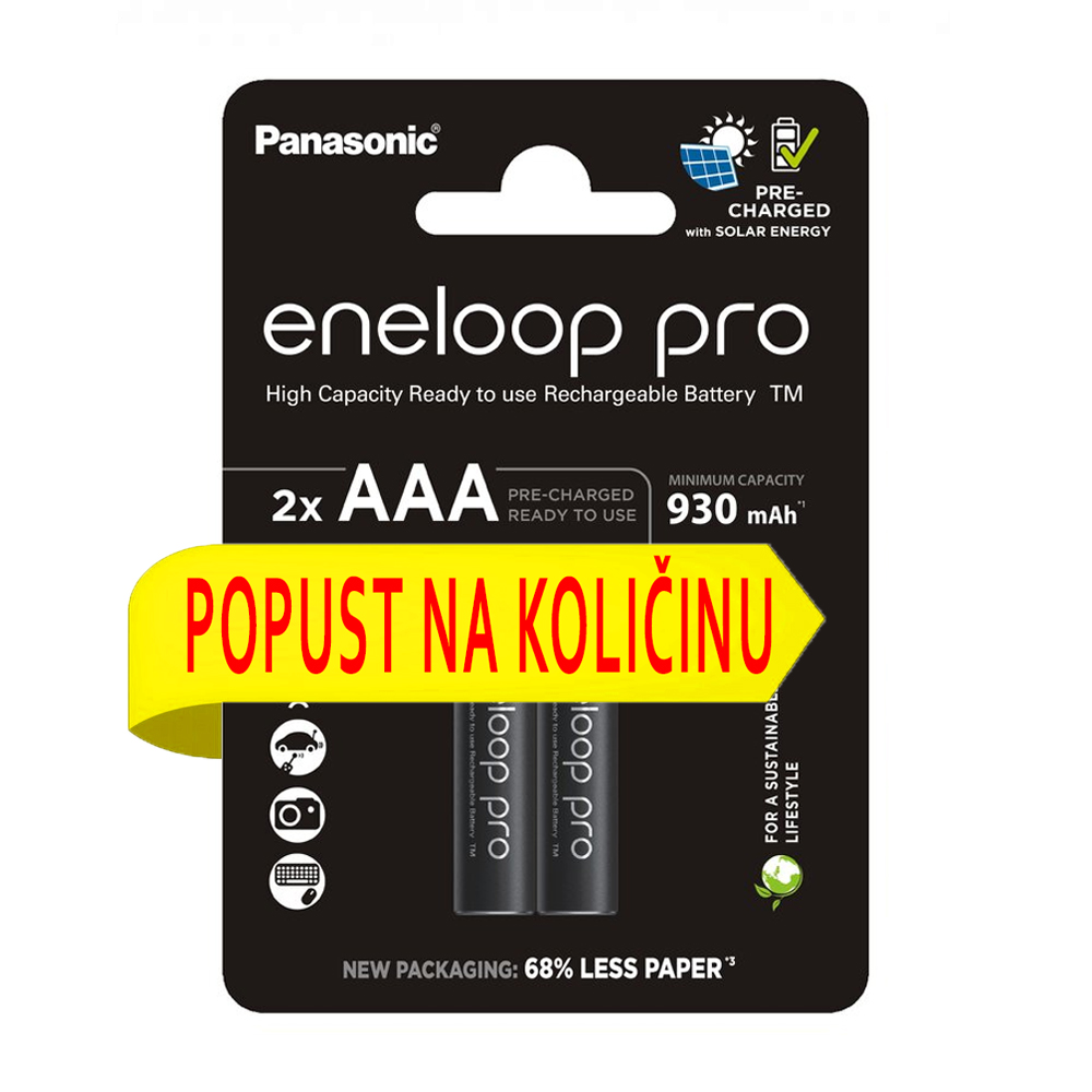 no-brand_6536v_91995837.jpg Baterija Panasonic Eneloop Pro punjiva AAA HR03 930mAh - Slika 1