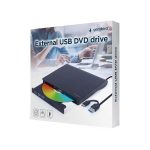 Eksterni DVD rezač Gembird (USB + USB tip C priključak) - Slika 2