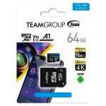 MicroSD Teamgroup (+ SD adapter) 64GB klasa 10