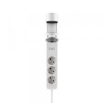 Produžni kabl SL3000 3 utičnice, 1,5m USB A/C, beli - Slika 7