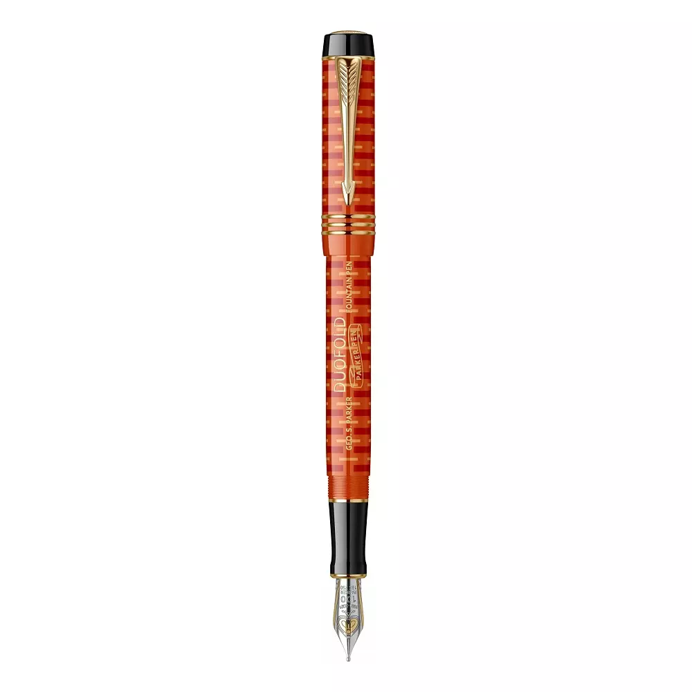 parker_pk23550e_52358240.webp PARKER Royal NP DUOFOLD 100th Red M GT - Slika 1