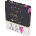 PARKER patrone mini QUINK pink 1/6 - Slika 3