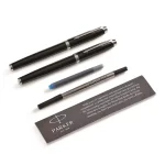 PARKER ROYAL DUO set NP+RO IM Black CT - Slika 3