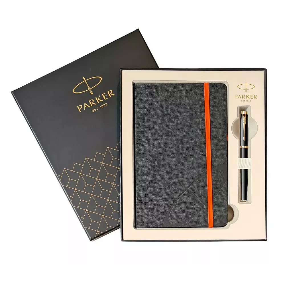 parker_pk68335e_67275295.webp PARKER ROYAL NP IM Black GT+rokovnik - Slika 1