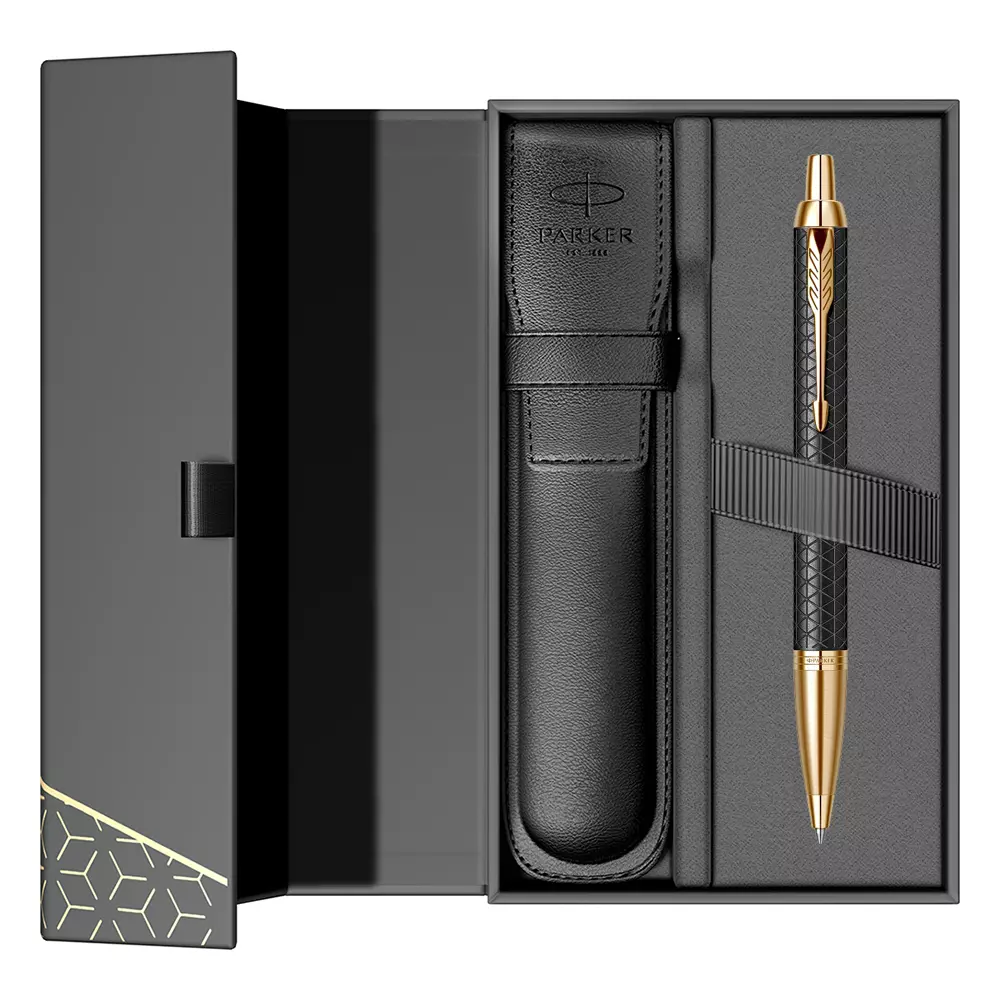 parker_pk68769e_111250533.webp PARKER Royal HO IM Prem Black GT+ koza - Slika 1