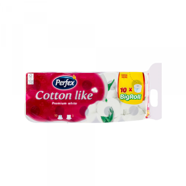 perfex_9386d_165659439.png Toalet papir Perfex Cotton like premium 3sl. 1/10 - Slika 1