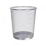 Korpa za otpatke žičana siva - veća