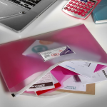 Fascikla sa zipom i džepom za vizit kartu Snopake Sorta A5 - Slika 3