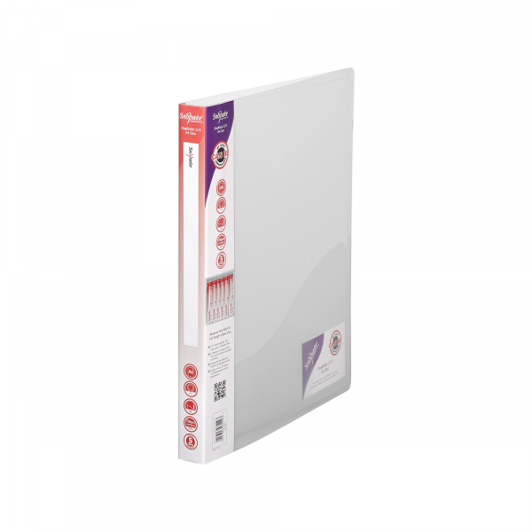 snopake_s098d_236656180.png Klaser PVC Snopake A4 2 prstena 15mm, Superline Clear - Slika 1