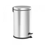 Kanta za otpatke sa pedalom INOX 12 lit (visina 370mm, prečnik 250mm)