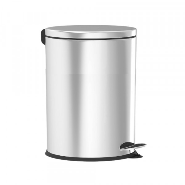 vinoks_h201d_59660898.jpg Kanta za otpatke sa pedalom INOX 40 lit (visina 625mm, širina 320mm) - Slika 1