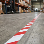 Traka za podno obeležavanje ExpertTape 48x33m crveno-bela - Slika 3