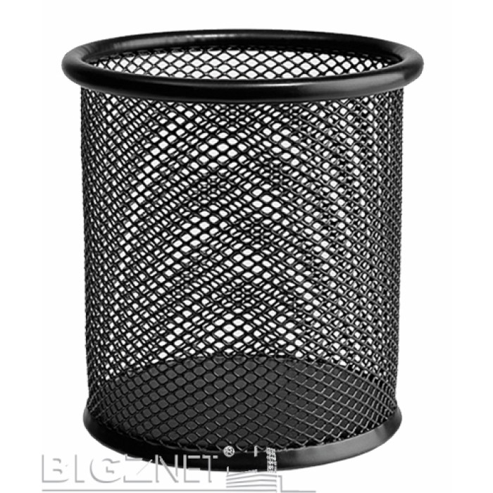 bigz-net_26825_193382600.jpg Čaša za olovke okrugla žičana crna - Slika 1