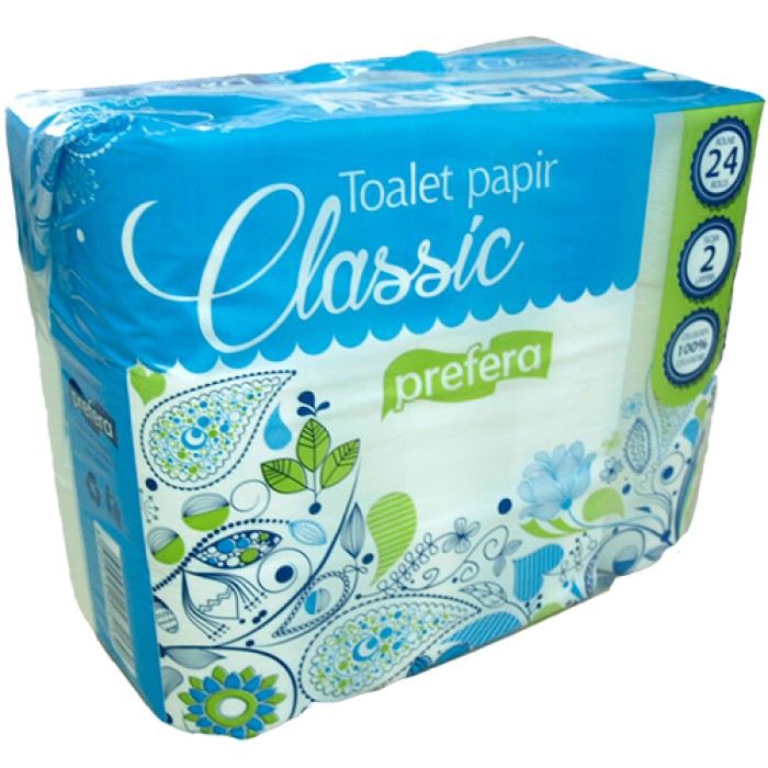 bigz-net_41346_100054505.jpg Toalet papir Prefera CLASSSIC dvoslojni 24/1 - Slika 1