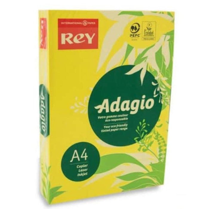 bigz-net_47551_45975217.jpg Papir Fotokopir A4 Adagio žuti neon - Slika 1