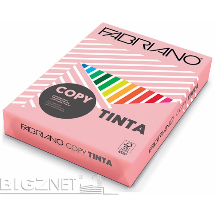 fabriano_32903_251853134.jpg Papir u boji A4 Rosa svetlo roze - Slika 1