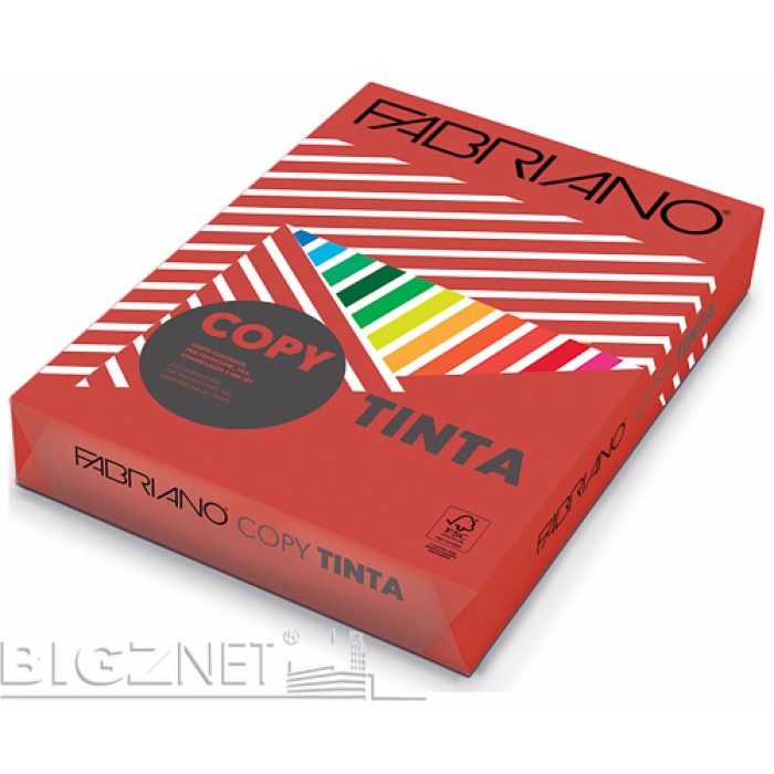 fabriano_32904_226885583.jpg Papir u boji A4 Rosso crveni - Slika 1