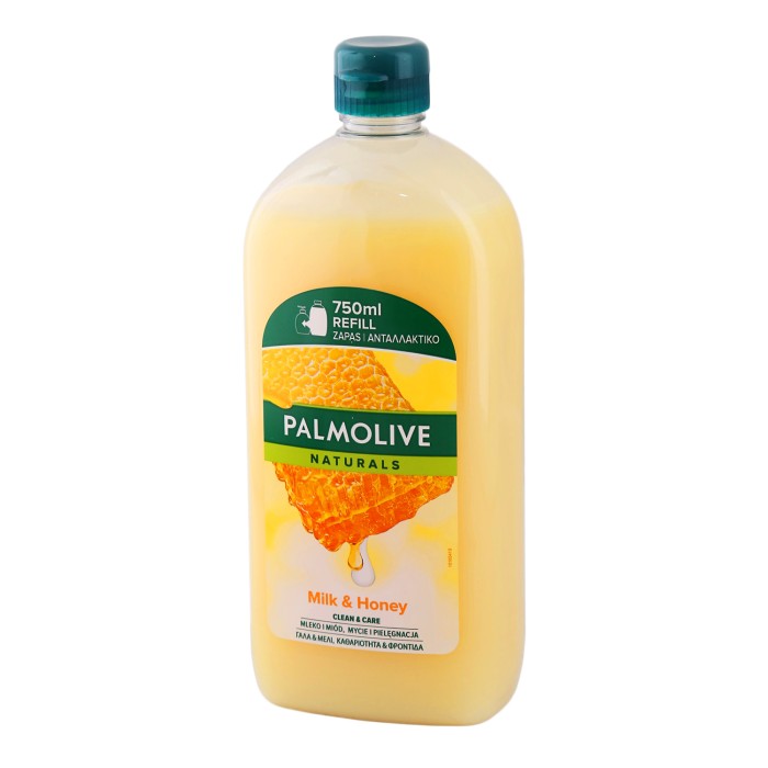 palmolive_30281_147297727.jpg Sapun tečni Palmolive dopuna 750ml Med i Mleko - Slika 1