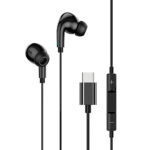 Slušalice sa mikrofonom Pluginn (USB tip C priključak) crne