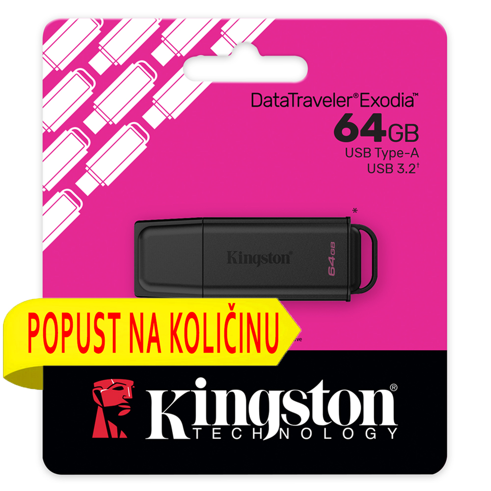 no-brand_7760v_38301976.jpg USB memorija Kingston DataTraveler G2 64GB 3.2 - Slika 1